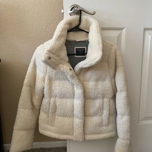 Sherpa Puffer Coat